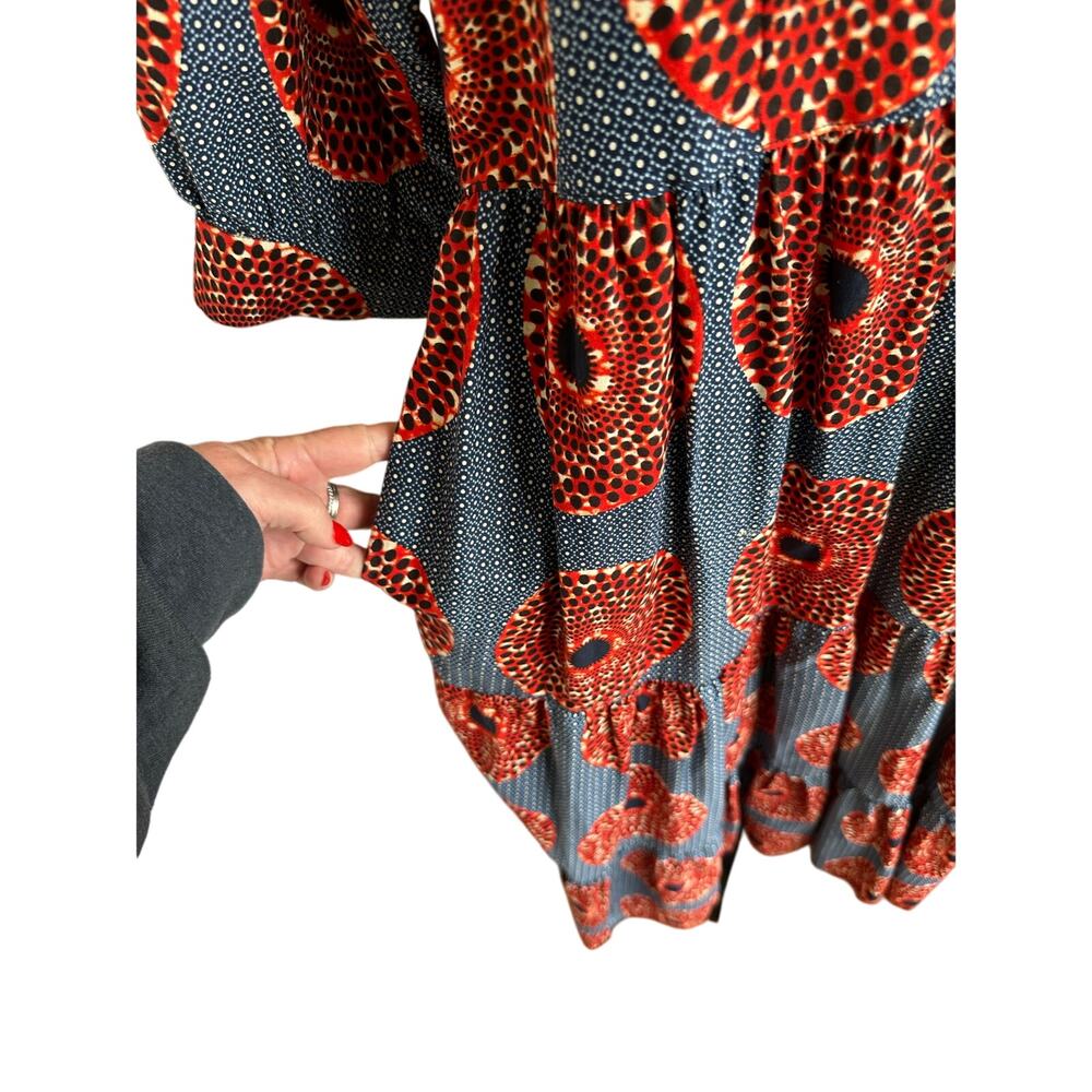 The OULA Maxi Print Dress - Size Medium - Never Worn - Picture 6 of 12